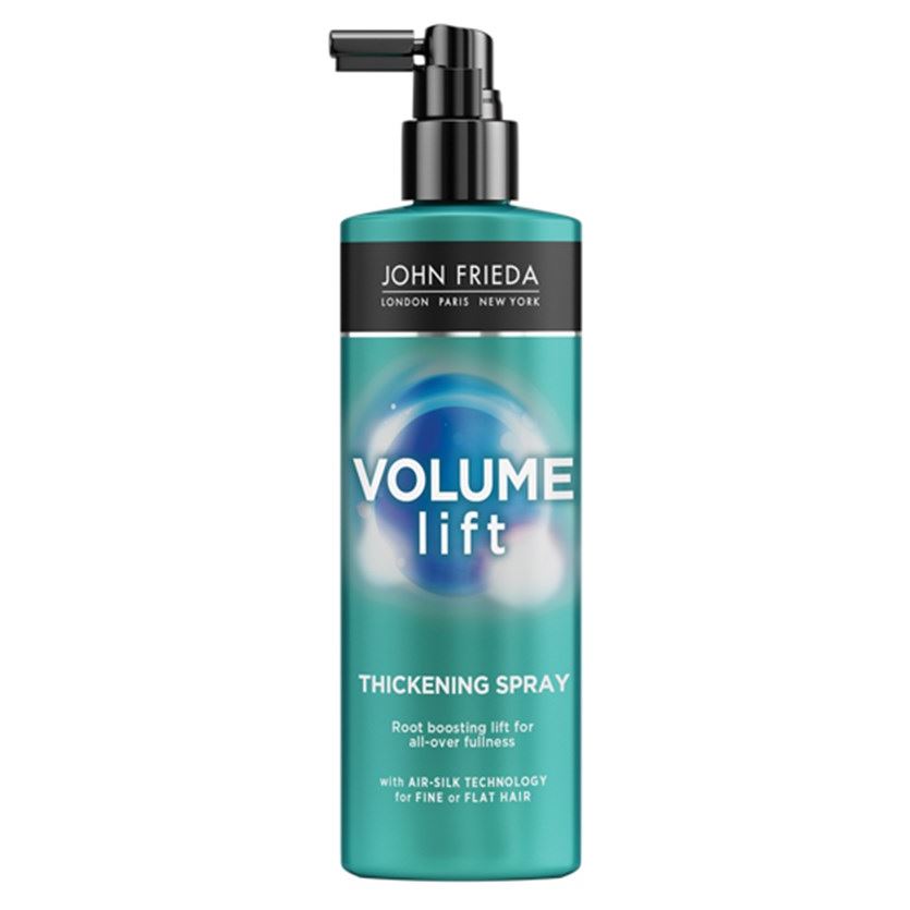 John Frieda Luxurious Volume Volume Lift Thickening Spray Невесомый лак для фиксации и придания волосам объема