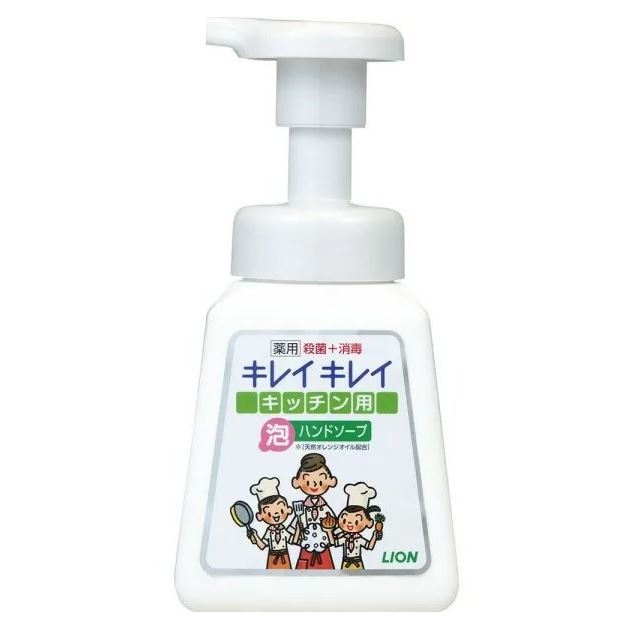 Lion Soap Ai-Kekute Foam Hand Soap Mint Жидкое пенное (кухонное) мыло для рук с ароматом мяты 