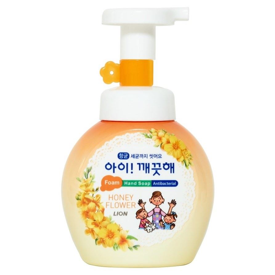 Lion Soap Ai-Kekute Foam Hand Soap Honey Flower Жидкое пенное мыло для рук (медовые цветы)