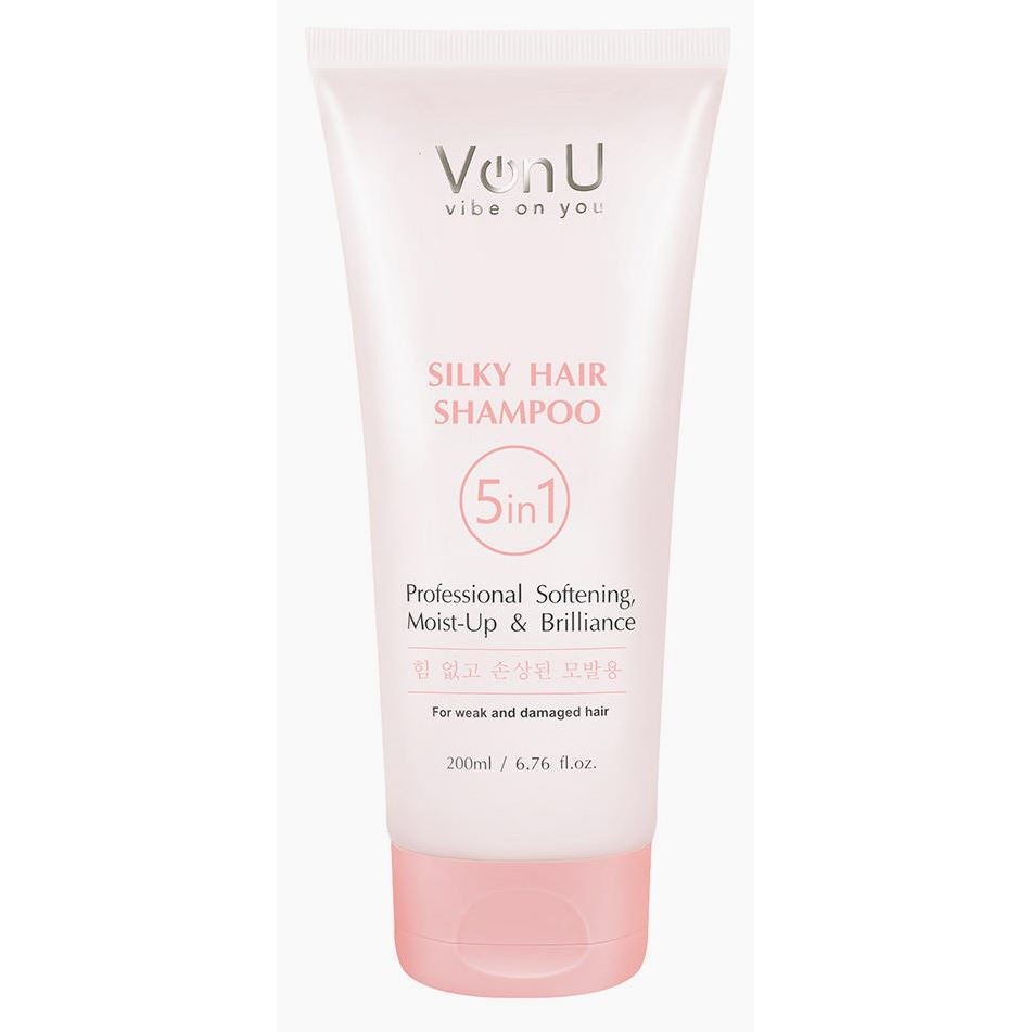 Von-U Уход за волосами Silky Hair Shampoo 5 in 1 Шампунь 5 в 1 для ослабленных и поврежденных волос 