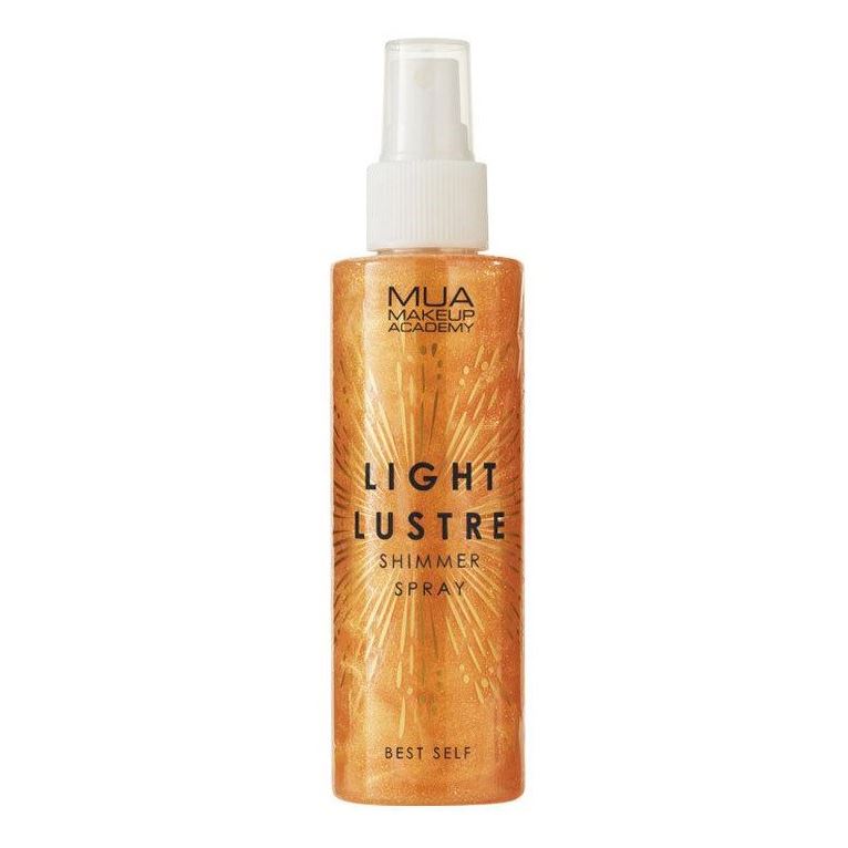 MUA Makeup Academy Make Up Shimmer Spray Best Self Спрей для лица и тела с мерцающими частицами 