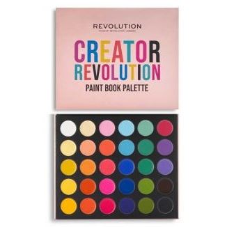 Revolution Makeup Make Up Creator Cream eyeshadow Paint Book Палетка теней 