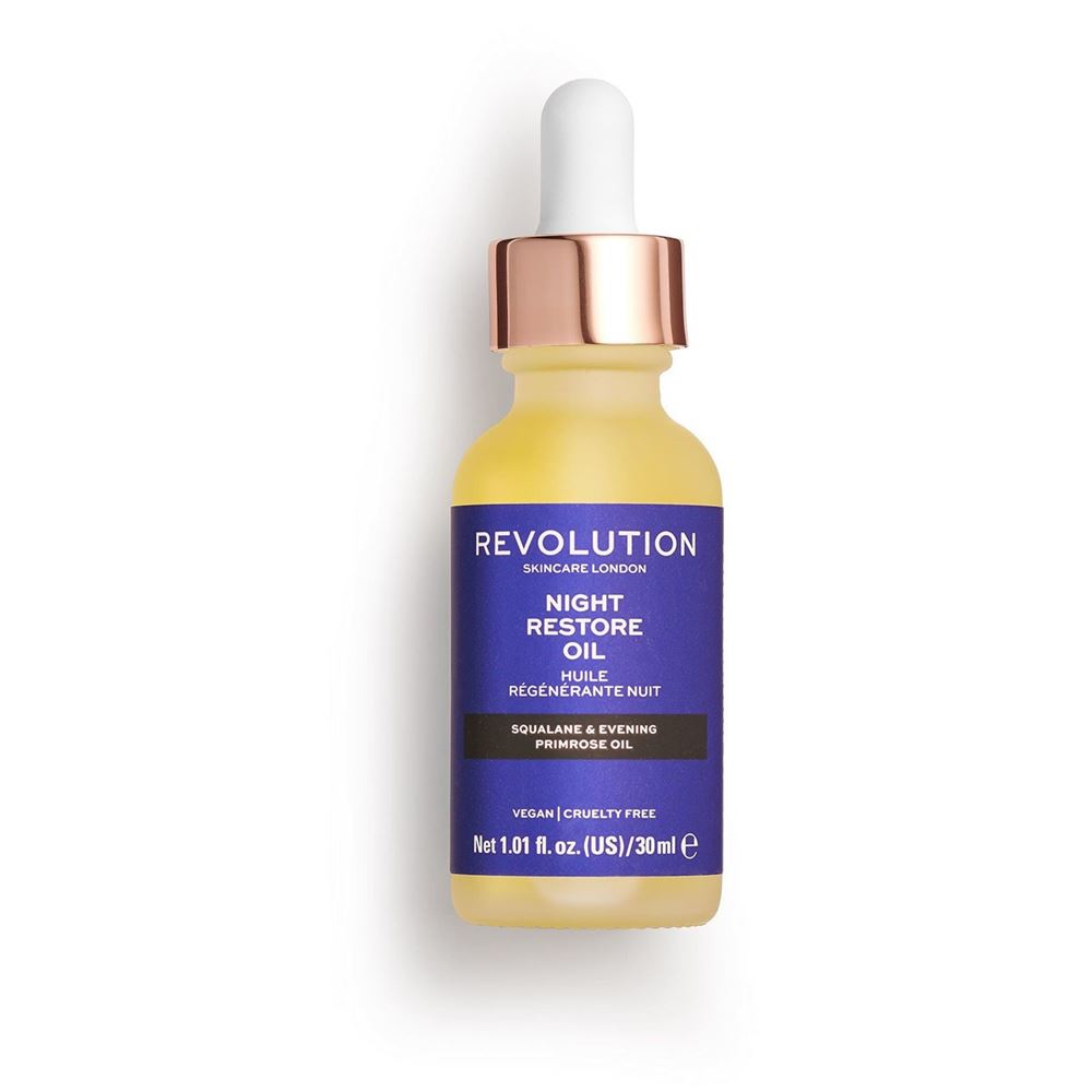 Revolution Skincare Skin Care Squalane Night Restore Oil Масло ночное восстанавливающее