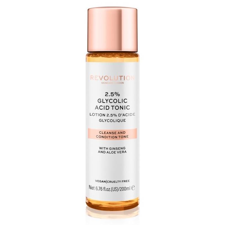 Revolution Skincare Skin Care 2.5% Glycolic Acid Tonic Тоник очищающий 2.5% 