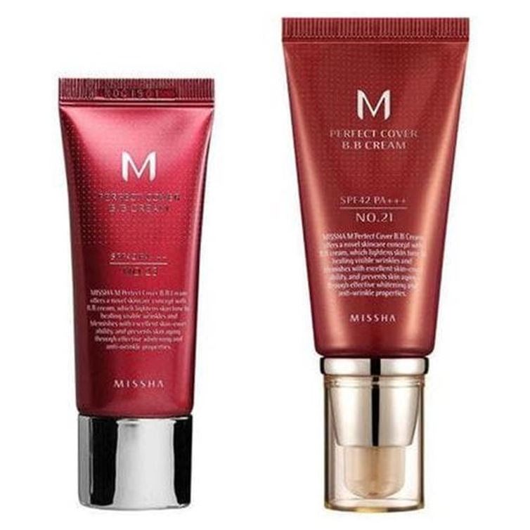 Missha Make Up M Perfect Cover BB Cream SPF42/PA+++  Тональный ВВ-крем для лица
