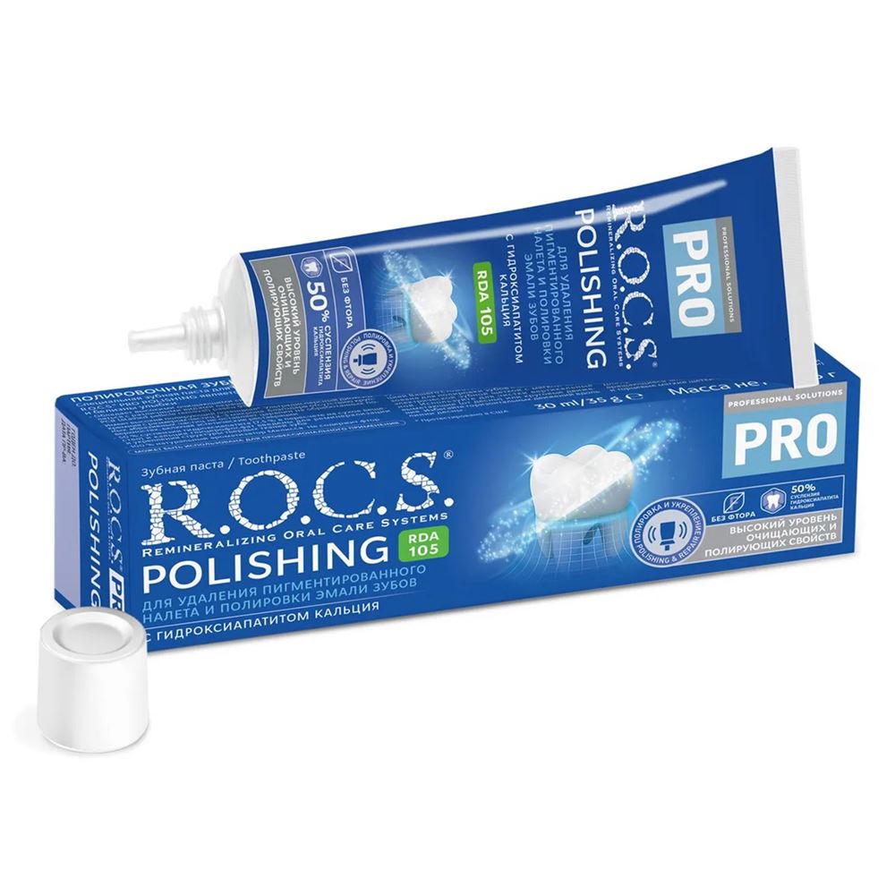 R.O.C.S. Pro Polishing Зубная паста Полировочная