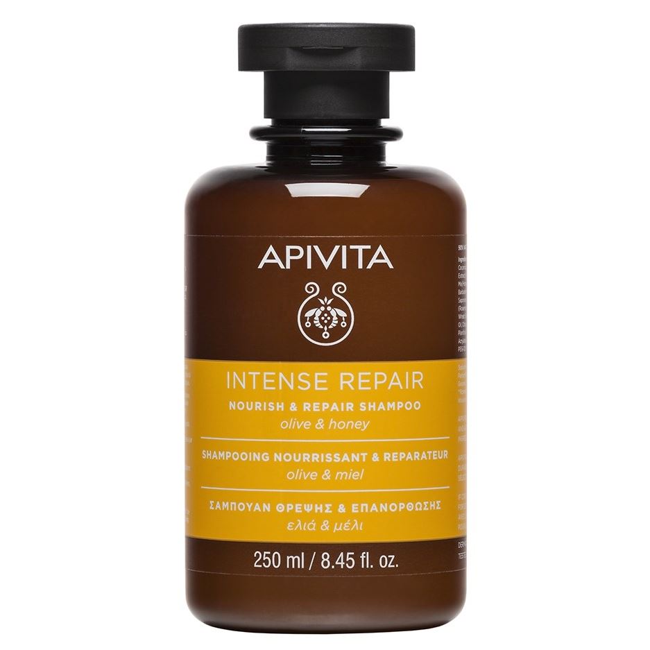 Apivita Hair Care Intense Repair Nourish & Repair Shampoo Olive & Honey Питательный и восстанавливающий шампунь с оливой и медом