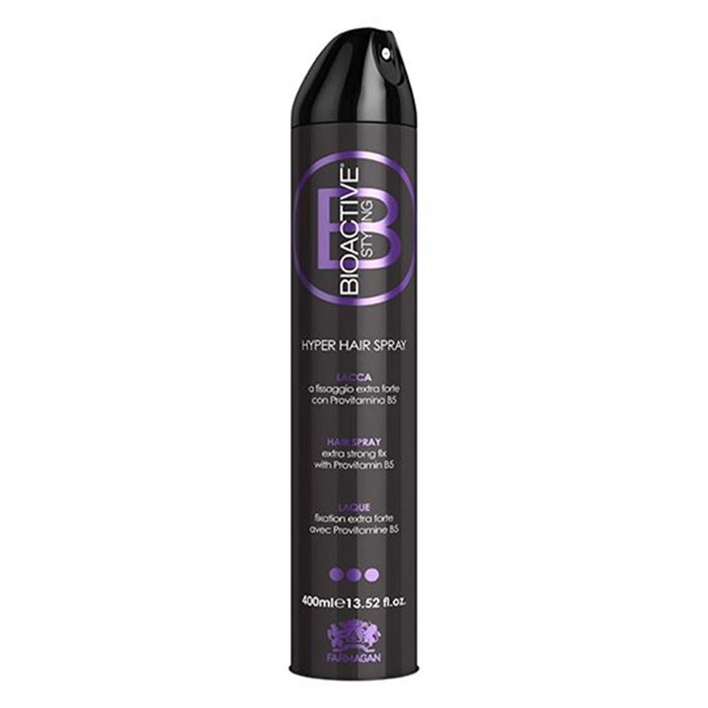 Farmagan Styling Bioactive Styling Hair Spray Extra Strong Fix With Provitamin B5 Лак экстра сильной фиксации с провитамином В5