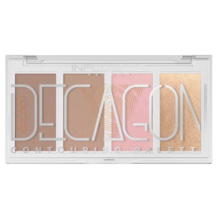 Influence Beauty Make Up Golden Decagon Contouring Palette  Палетка контуринга 