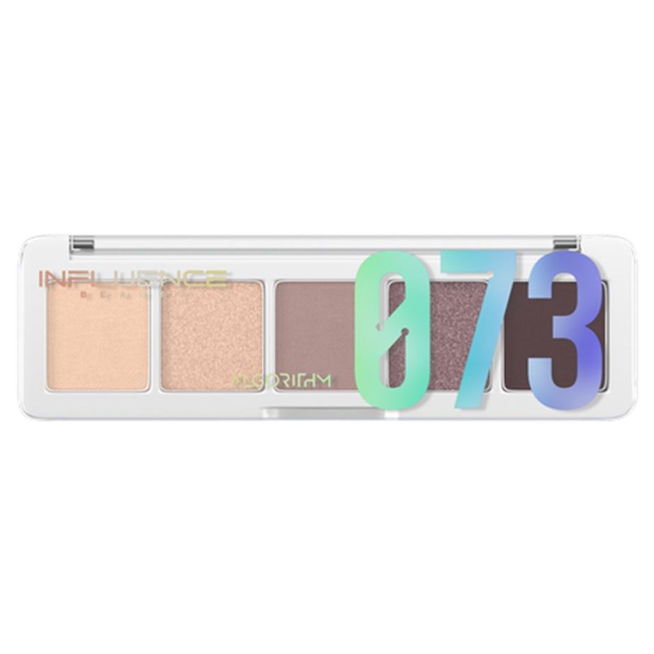 Influence Beauty Make Up Color Algorithm Eyeshadow Mini-Palette Палетка теней мини из 5 оттенков
