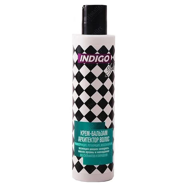 Indigo Style Shampoo & Balsam Cream Balsam Architect: Reconstruct + Nutrition Крем-бальзам Архитектор волос для восстановления и питания