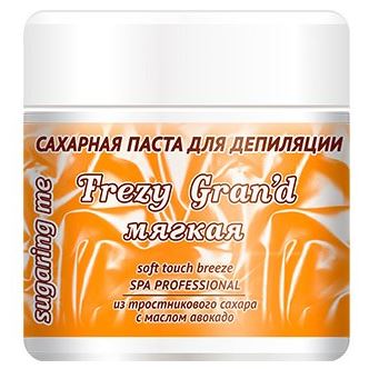 Frezy Grand Shugar & Wax Sugar Paste - Easy-Light Профессиональная сахарная паста для депиляции - не требует разогрева - легкая. Из тростникового сахара с авокадо