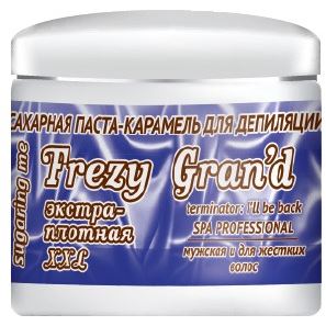 Frezy Grand Shugar & Wax Sugar Paste - Caramel Extra Strong Профессиональаня сахарная паста для депиляции - экстра-плотная (мужская) для жестких волос
