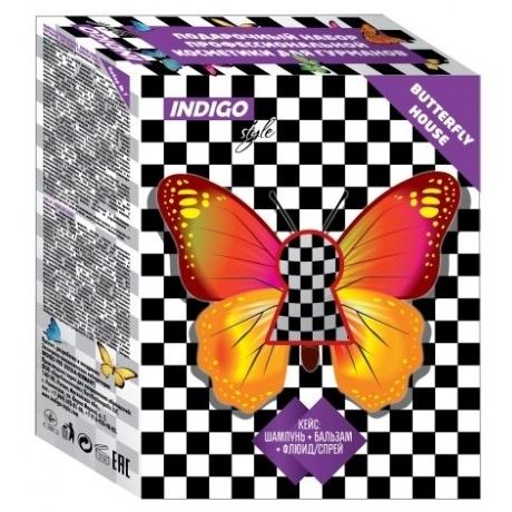 Indigo Style Shampoo & Balsam Подарочный набор №8 витаминный для частого применения Подарочный набор №8 витаминный для частого применения: шампунь, кондиционер, капли-кератин термальные