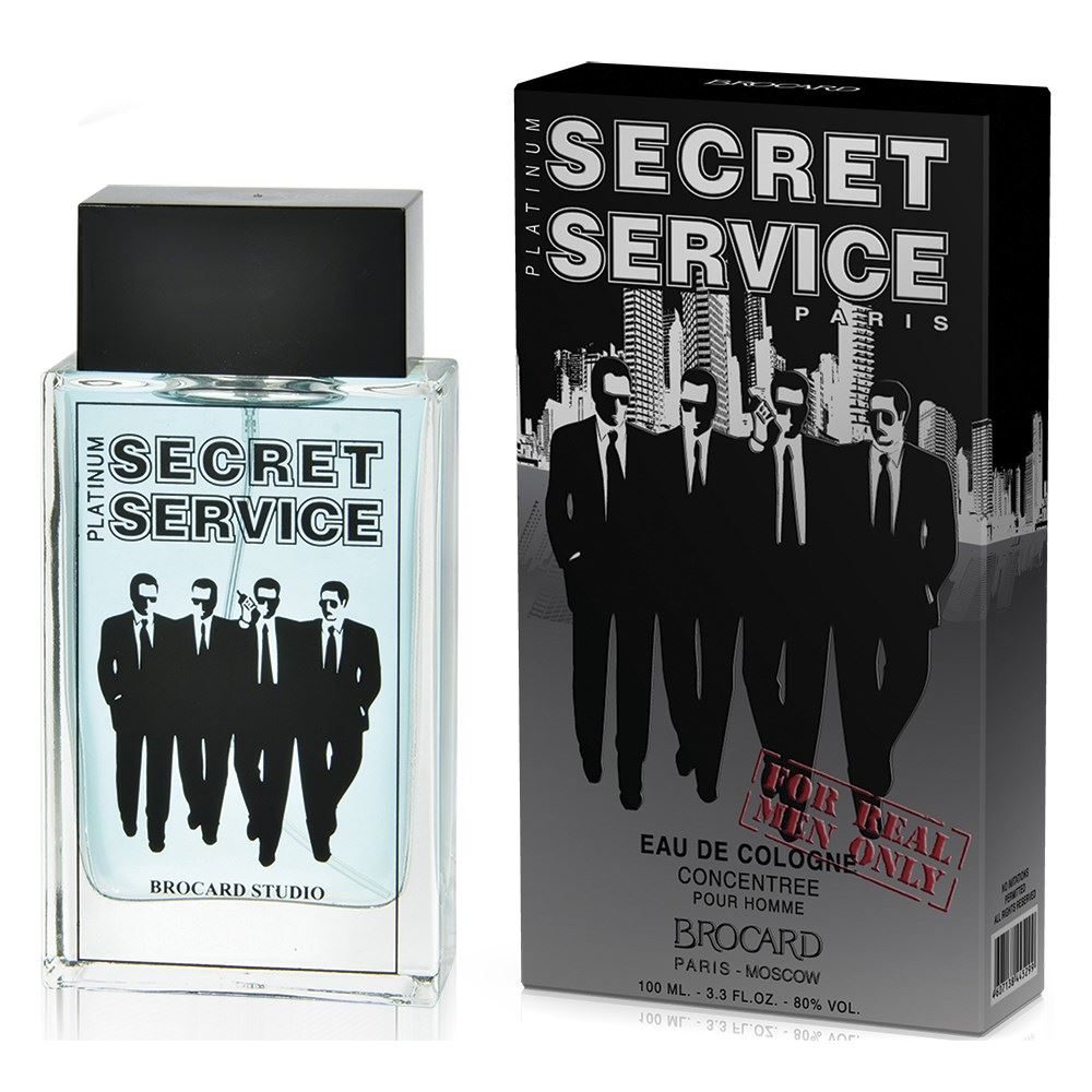 Fragrance Brocard Secret Service Platinum Древесные фужерные