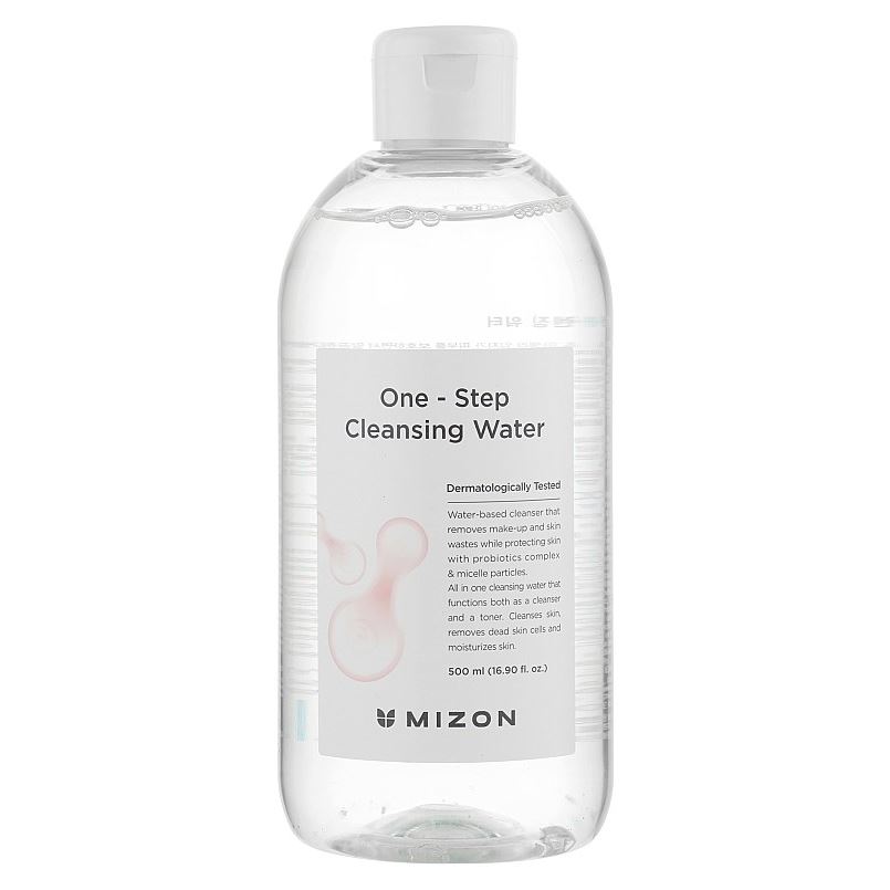 Mizon Cleansing One-Step Cleansing Water  Мицеллярная вода с пробиотиками