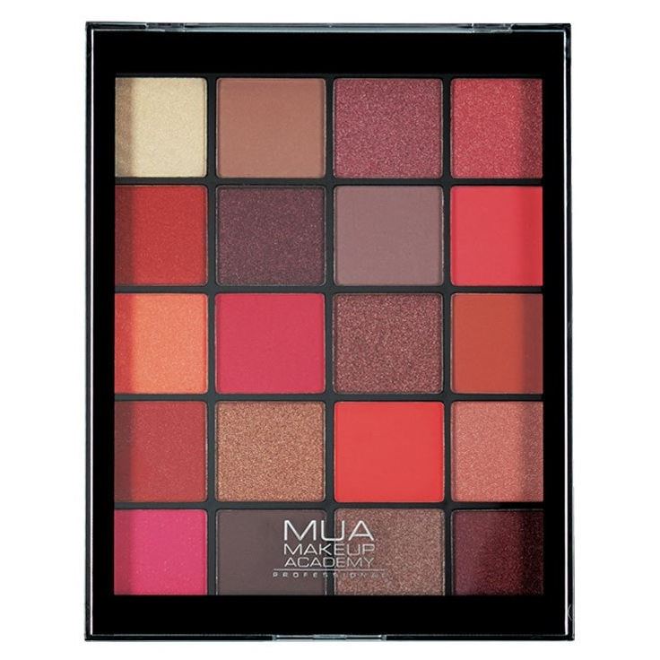 MUA Makeup Academy Make Up 20 Shade Eyeshadow Palette Палетка теней для век 