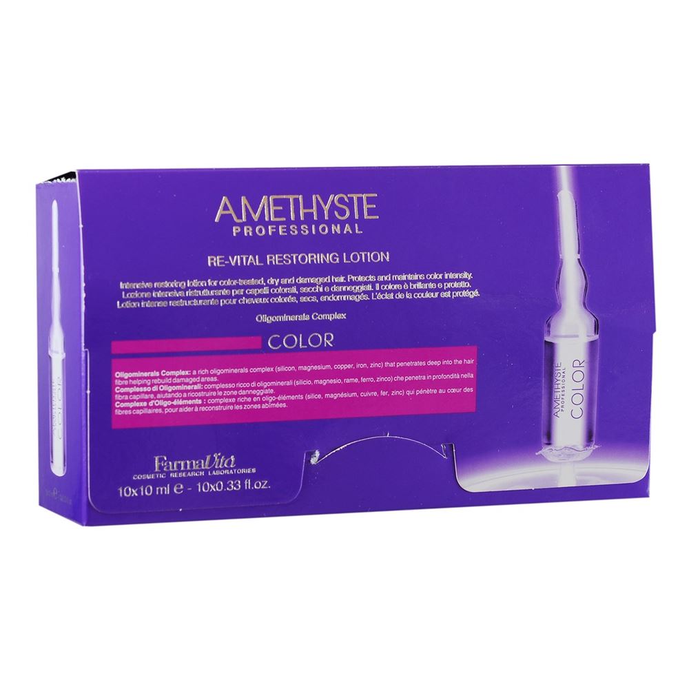 Farmavita Amethyste Professional Amethyste Color Re-Vital Restoring Lotion Оживляющий лосьон после окрашивания