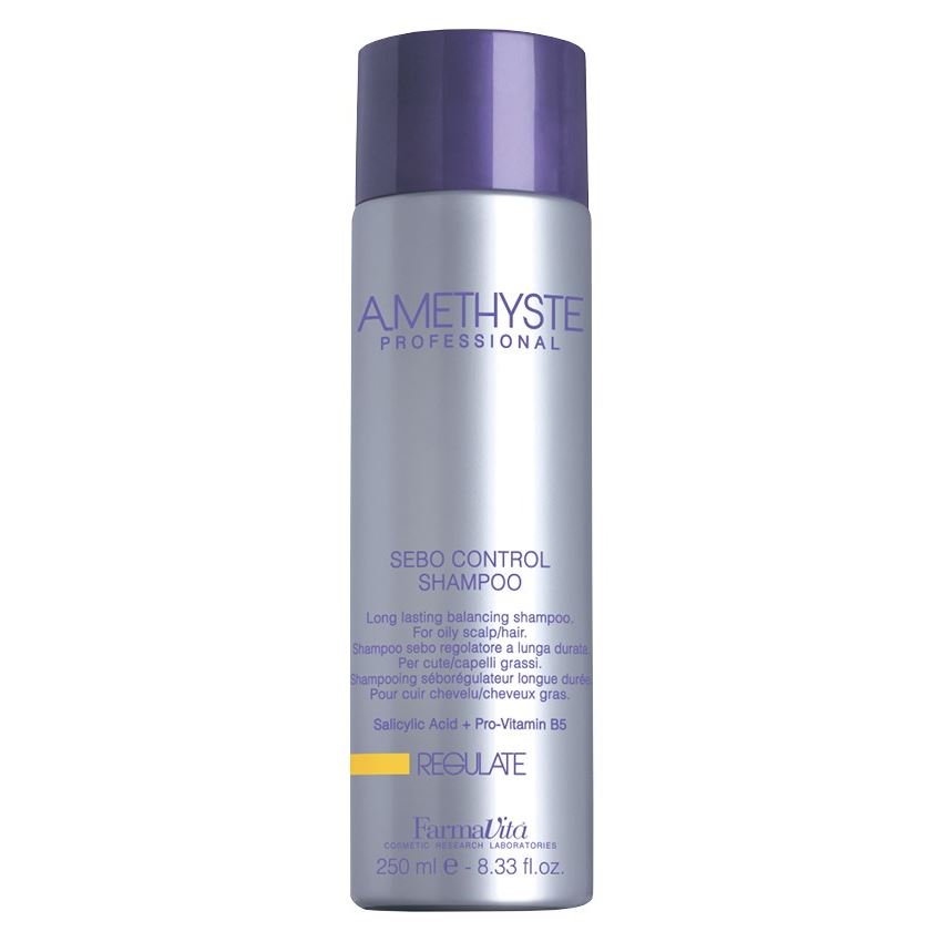 Farmavita Amethyste Professional Amethyste Regulate Sebo Control Shampoo Шампунь для жирной кожи головы