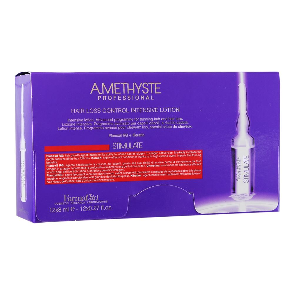 Farmavita Amethyste Professional Amethyste Stimulate Hair Loss Control Intensive Lotion Лосьон против выпадения волос 