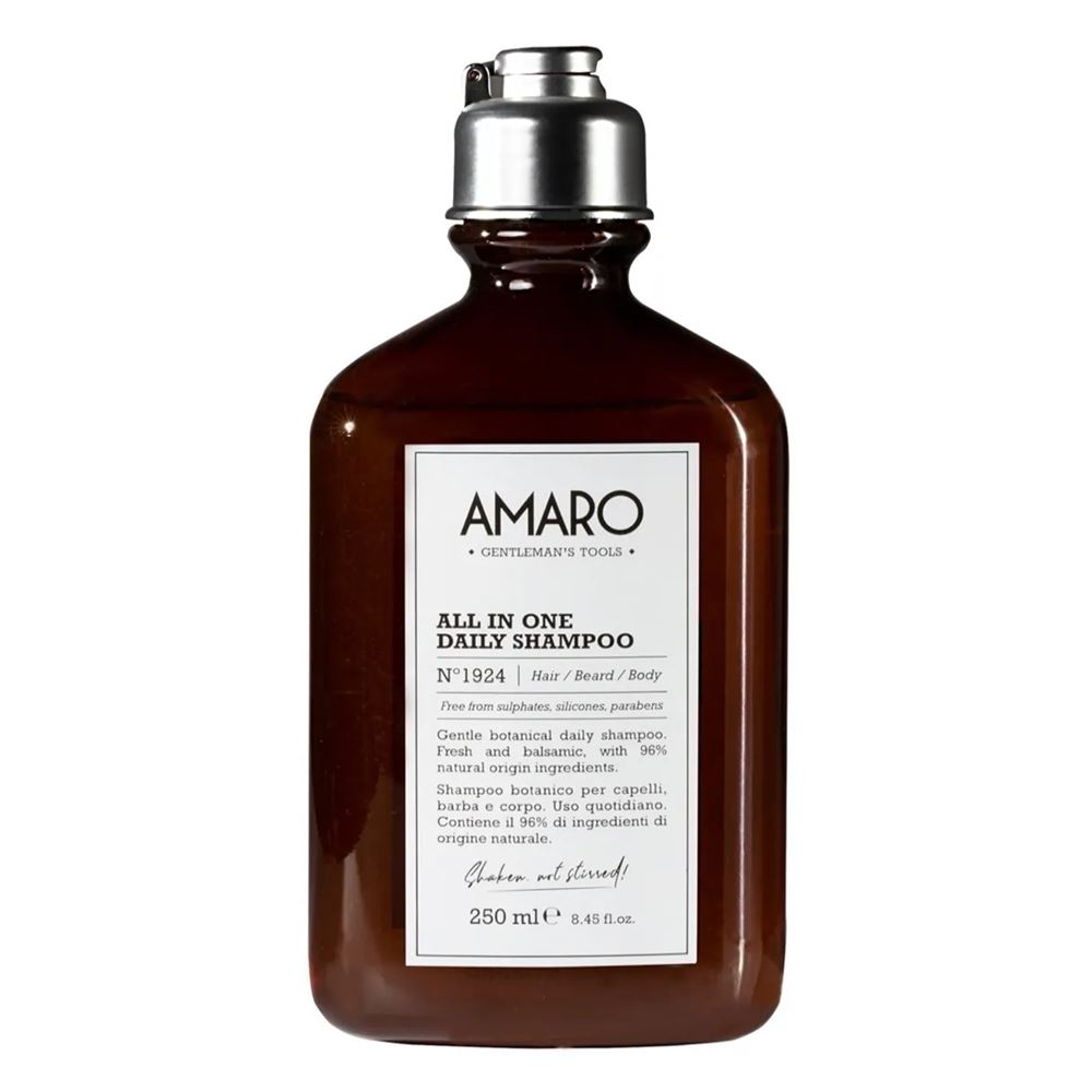 Farmavita Men Care Amaro All in One Daily Shampoo Растительный шампунь