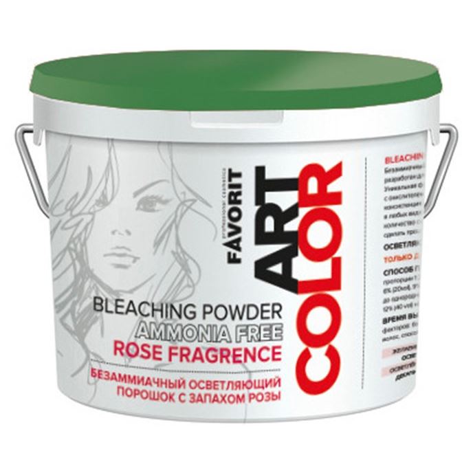 Farmavita Favorit Art Color Bleaching Powder Ammonia Free Rose Fragrance Безаммиачный осветляющий порошок с запахом розы