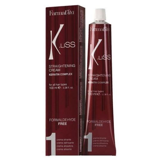 Farmavita K.Liss K.Liss Straightening Cream Выпрямляющий крем с кератином