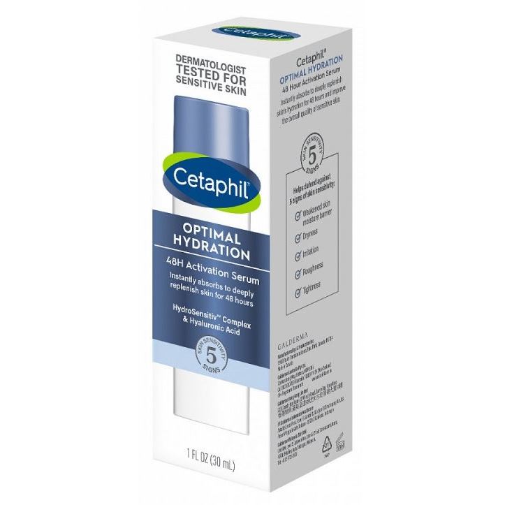 Cetaphil Special Care Cetaphil Optimal Hydration 48H Activation Serum  Сыворотка для лица интенсивно увлажняющая
