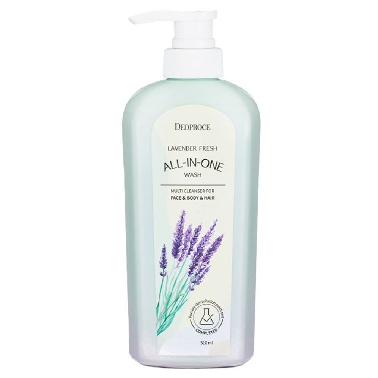 Deoproce Body Lavender Fresh All In One Wash Гель очищающиий для тела