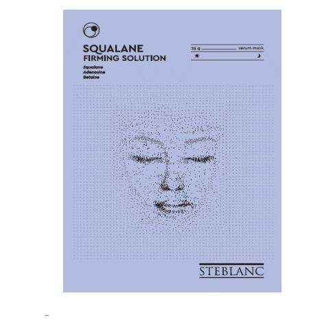 Steblanc Collagen  Squalane Firming Solution Serum Sheet Mask Тканевая маска сыворотка для лица укрепляющая со скваланом