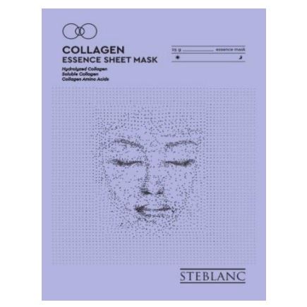 Steblanc Collagen  Collagen Essence Sheet Mask Тканевая маска эссенция для лица с коллагеном 
