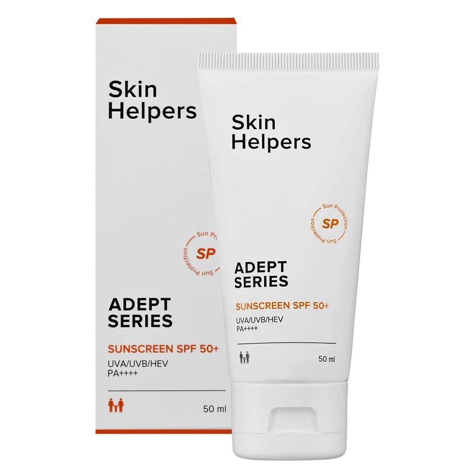 Gloria Sugaring & SPA Skin Helpers Skin Helpers Adept Series Sunscreen SPF 50+ Солнцезащитный крем SPF 50+