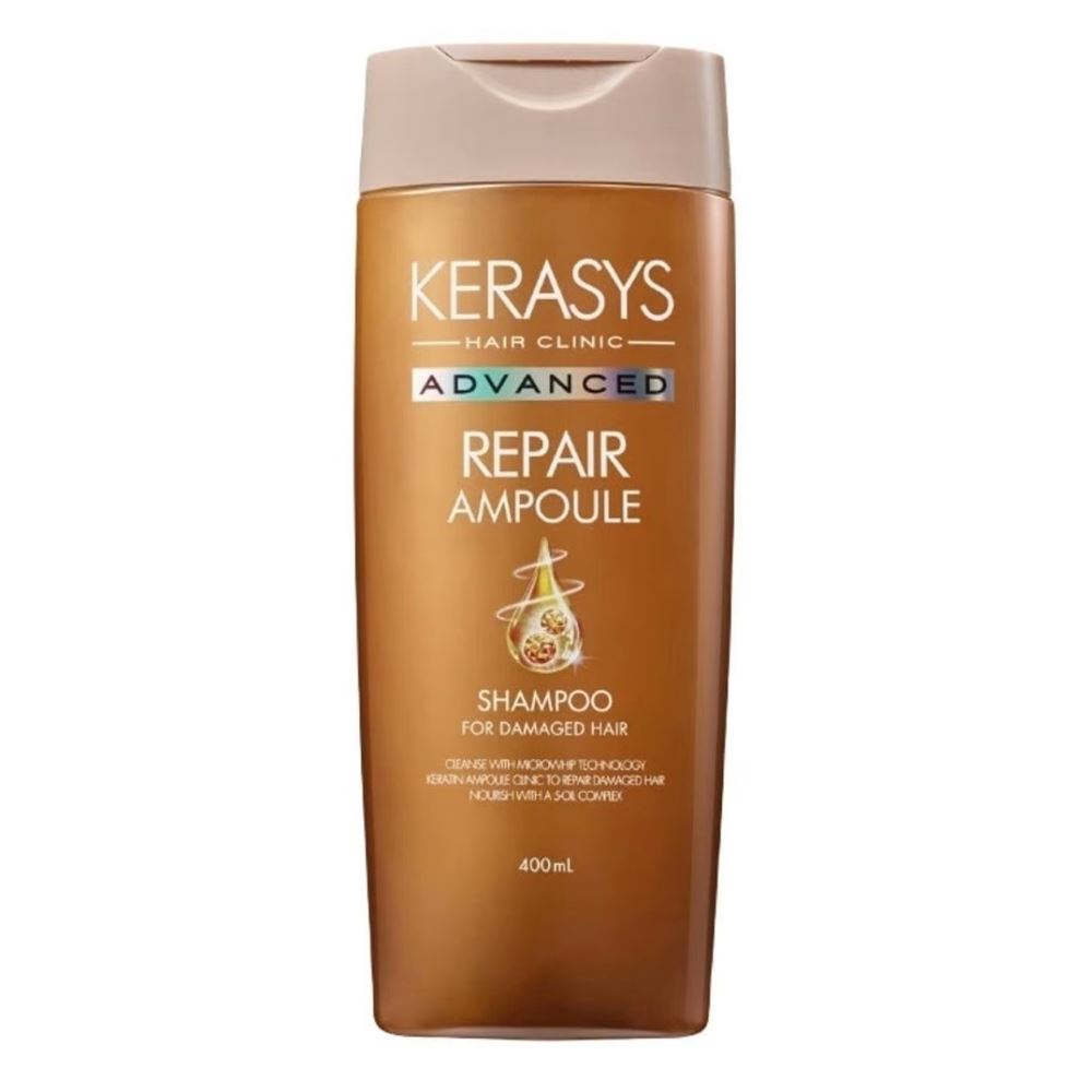 KeraSys Hair Care  Advanced Repair Ampoule Shampoo Шампунь для волос Ампульный Advanced с Кератиновыми ампулами Интенсивное восстановление