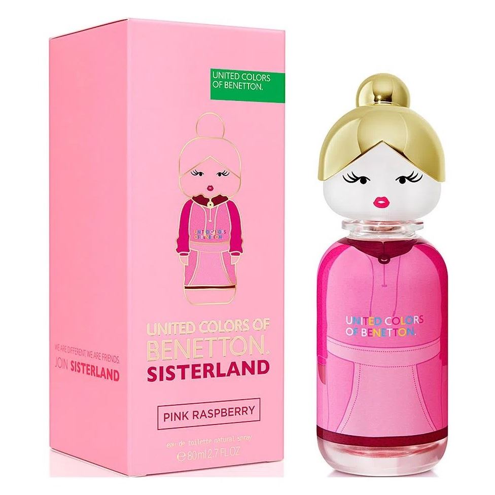 Benetton Fragrance United Colors Of Benetton Sisterland Pink Raspberry  Олицетворение любви и гармонии