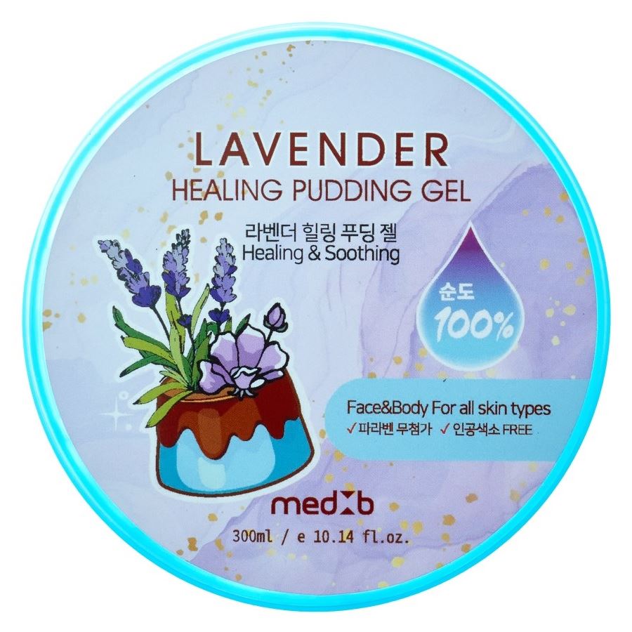 MedB Body Care Lavender Healing Pudding Gel  Восстанавливающий гель для тела с лавандой 