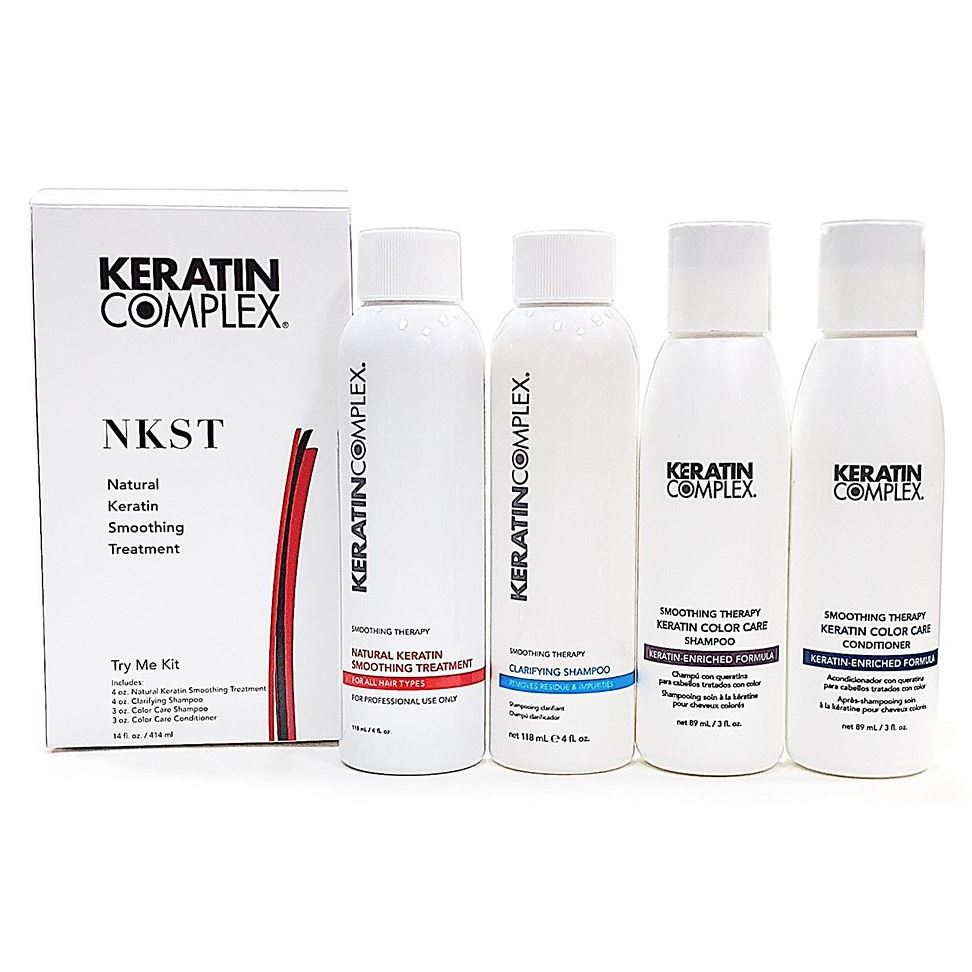 Keratin Complex Smoothing Therapy Try Me Kit Пробный набор "Уход кератиновый разглаживающий оригинальный" 