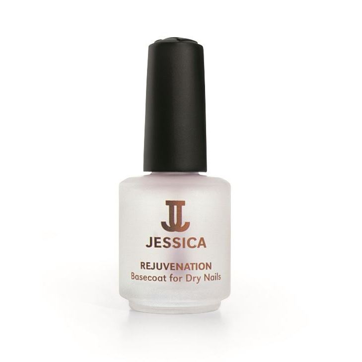 Jessica Advanced Treatment System Base Coat Rejuvenation Базовое покрытие с маслом жожоба для сухих ногтей