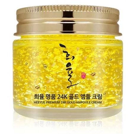 Lebelage Face Care HeeYul Premium 24k Gold Ampoule Cream Крем для лица ампульный омолаживающий с экстрактом золота