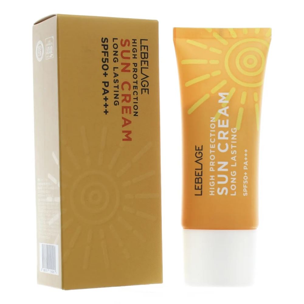 Lebelage Face Care High Protection Long Lasting Sun Cream SPF50+ PA+++ Крем солнцезащитный Длительного действия 