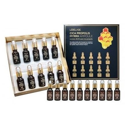 Lebelage Face Care Cica Propolis Myrrh Ampoule Set Набор сывороток для проблемной кожи с экстрактом центеллы азиатской, прополиса и мирры