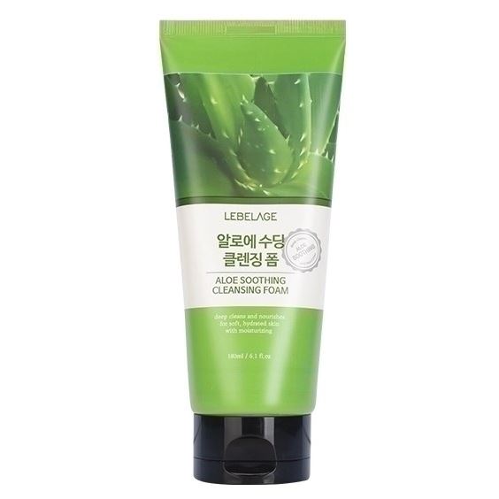 Lebelage Cleansing Aloe Soothing Cleansing Foam  Пенка очищающая с экстрактом алоэ
