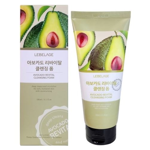 Lebelage Cleansing Avocado Revital Cleansing Foam Пенка с авокадо