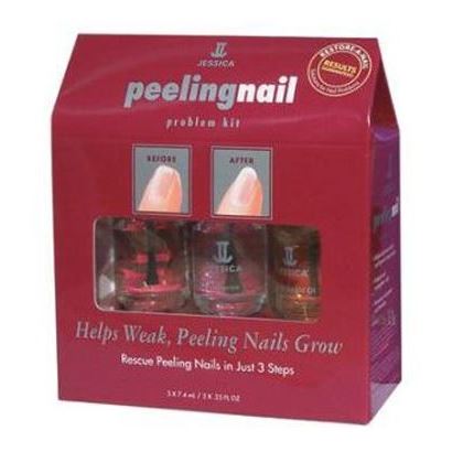 Jessica Kits Peeling Nail Kit Набор для слоящихся ногтей