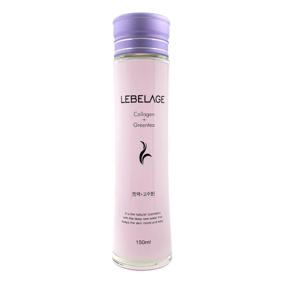 Lebelage Face Care Collagen+Green Tea Moisture Skin Toner Тонер для лица увлажняющий с Коллагеном и экстрактом Зеленого чая