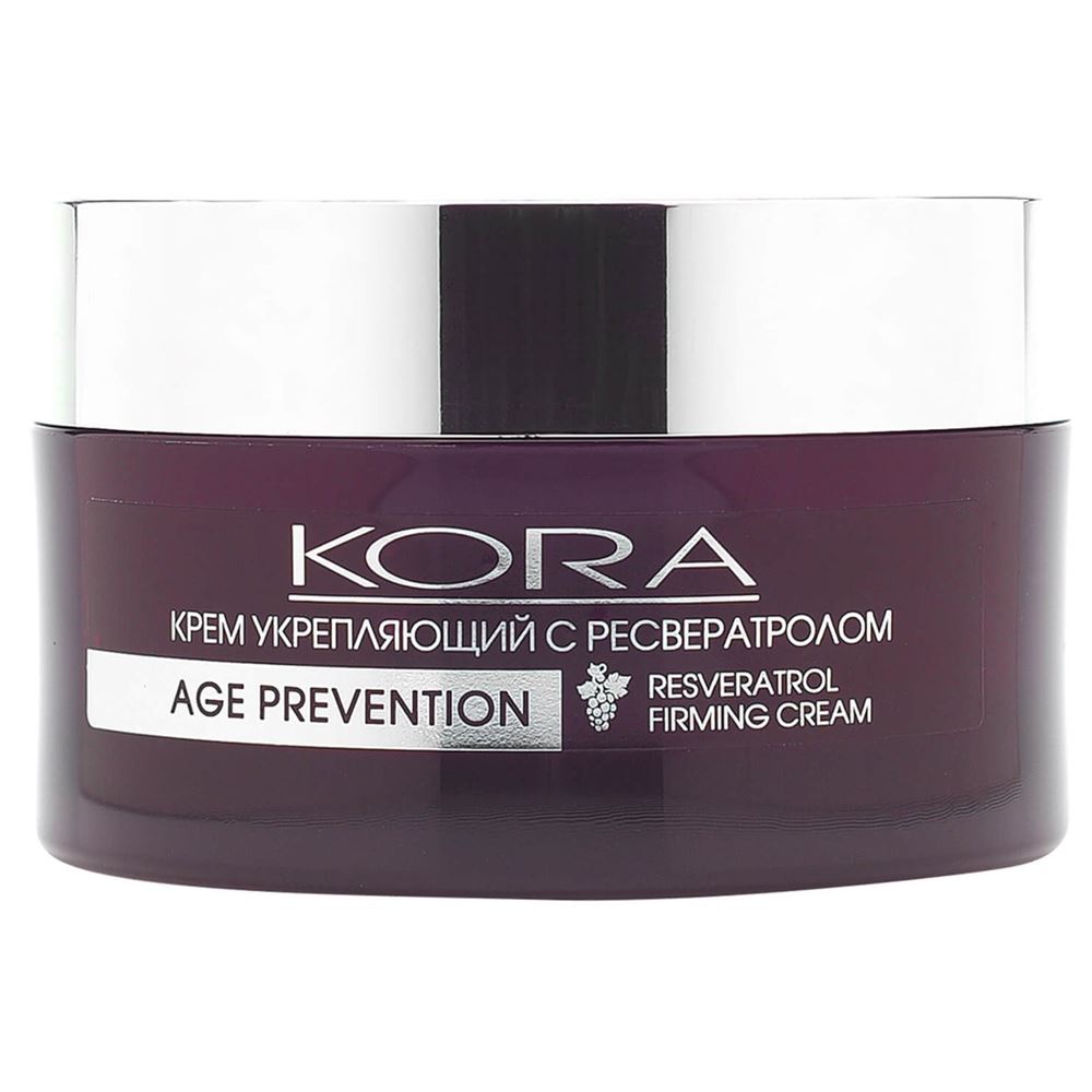 KORA Зрелая кожа Age Prevention Крем укрепляющий с ресвератролом Resveratrol Firming Cream