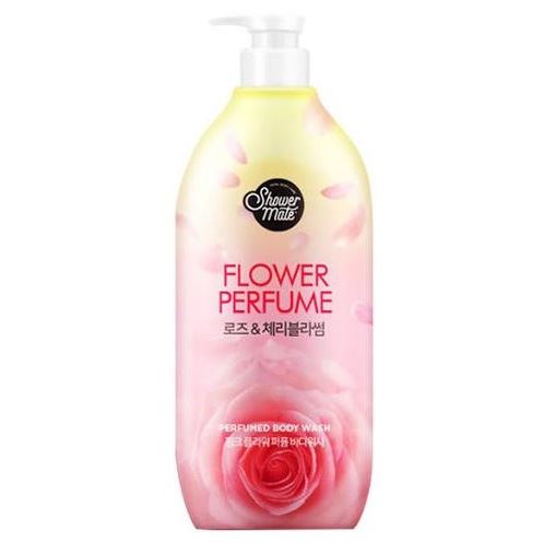 KeraSys Body Care Shower Mate Flower Perfume Body Wash Rose Гель для душа Роза