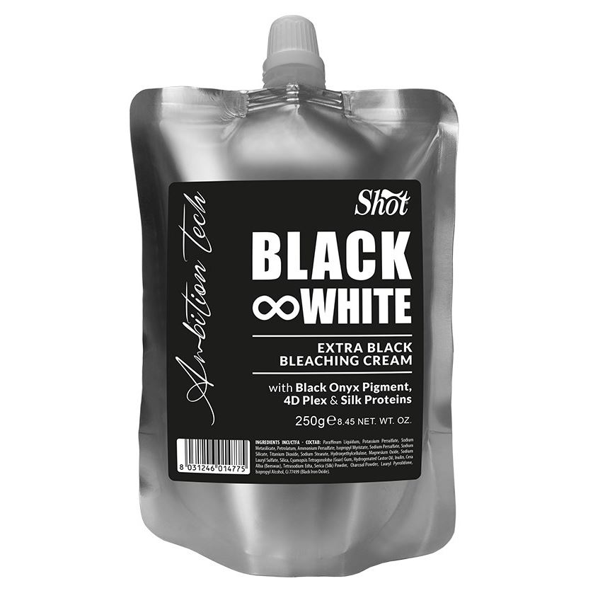 Shot Blond & Coloring Care Extra Black Bleaching Cream Чёрный обесцвечивающий крем