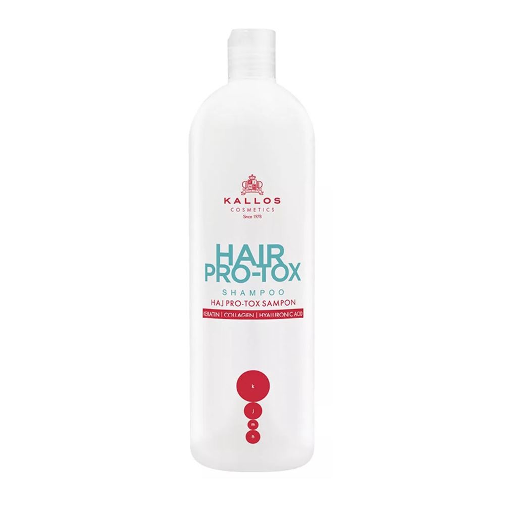 Kallos Cosmetics Hair Care Hair Pro-Tox Shampoo Keratin\Collagen\Hyaluronic Acid Шампунь для волос с Кератином, Коллагеном, Гиалуроновой кислотой