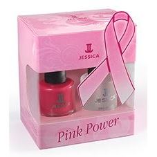 Jessica Kits Pink Power Duet Box Manicure Kit Набор для маникюра 2 шт по 14.8 мл