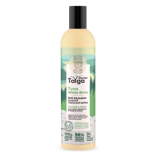 Natura Siberica Уход за волосами Doctor Taiga Бальзам "Био. Освежающий для супер свежести и объема волос" Бальзам "Био. Освежающий для супер свежести и объема волос"